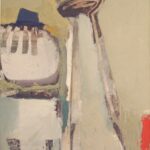 ''Kapadokya  Gezisi'', mukavva üzeri yağlı boya, 100 X 70 cm, 2005