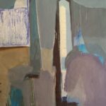 Sultanahmet'e Yağmur Yağıyor'', 100 X 150 cm, tuval üzeri yağlı boya, 2005