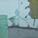 ''Çinili Resim'', 100 X 138 cm, polyptyc, tuval üzeri yağlı boya, 2010