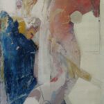 ''İlişki'', 50 X 70 cm, mukavva üzeri yağlı boya, 2005