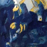 ''Merdiven'', 80 X 60 cm, kraft kağıt üzeri yağlı boya, 2001